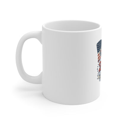 250 Years Anniversary Patriotic Mug — Stars & Stripes 1776–2026 Commemorative Coffee Cup