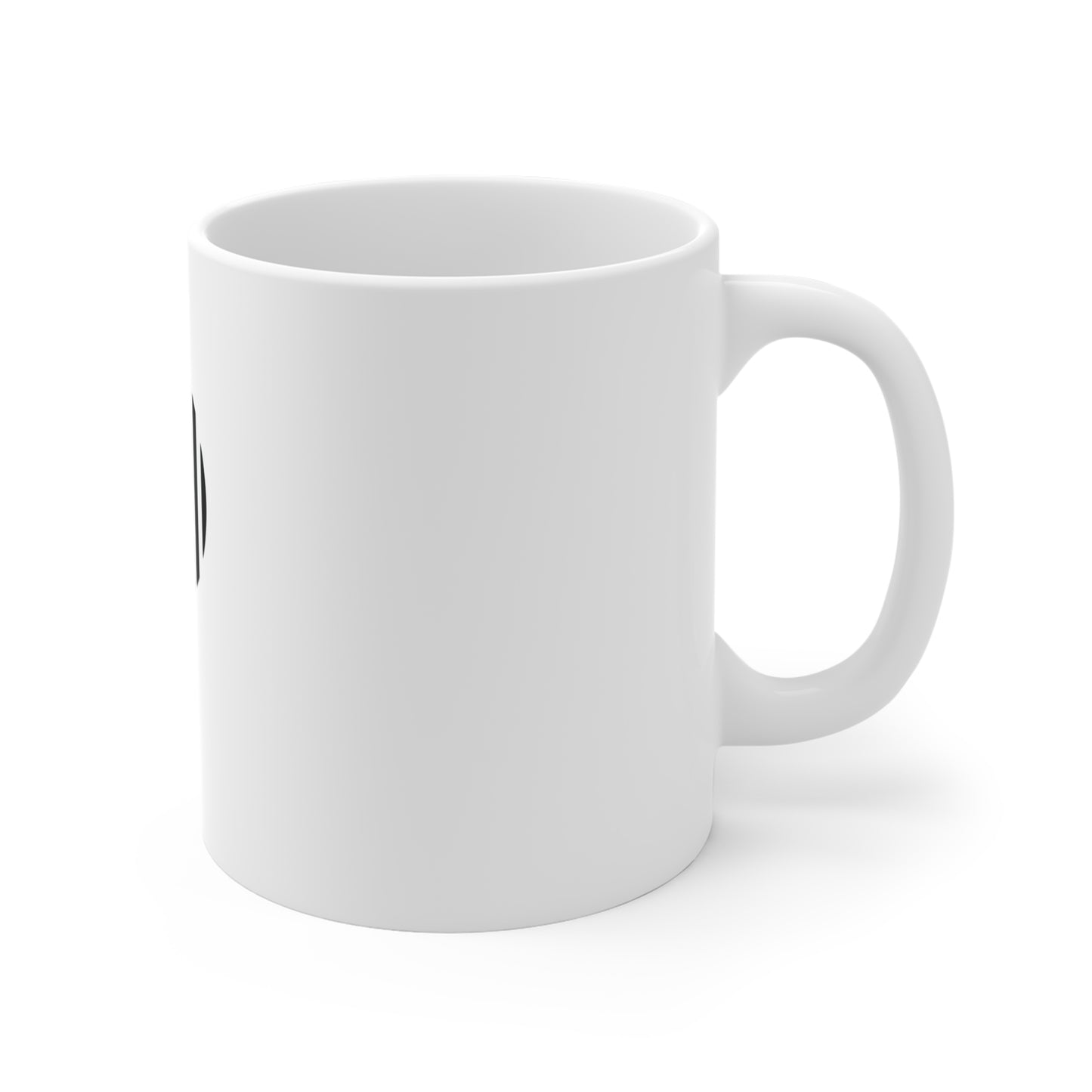 Stealth American Flag Circle Coffee Mug – Blacked Out USA Flag Mug – Minimalist Vertical Stripe Design Cup – Subtle Patriotic Gift Mug Mug 11oz