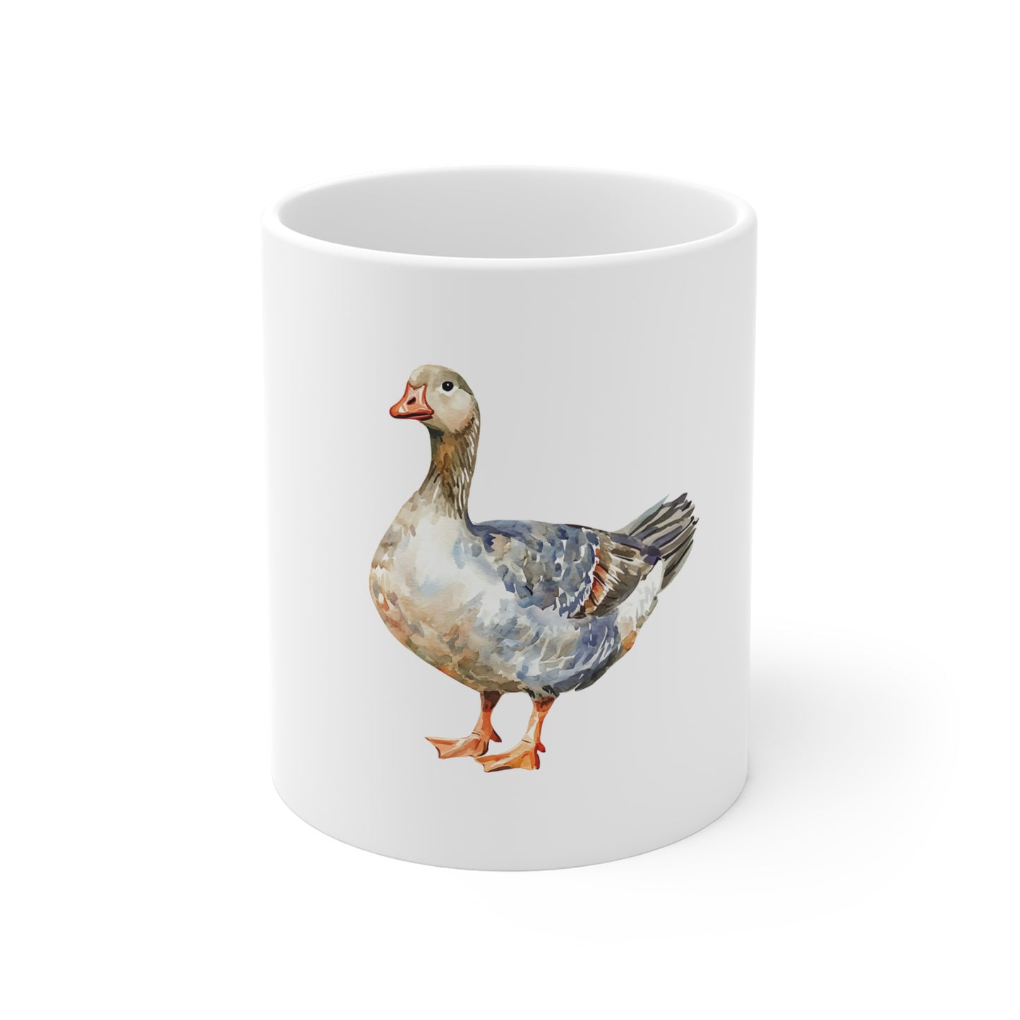 Goose Watercolor Mug - Farmhouse Animal Coffee Cup