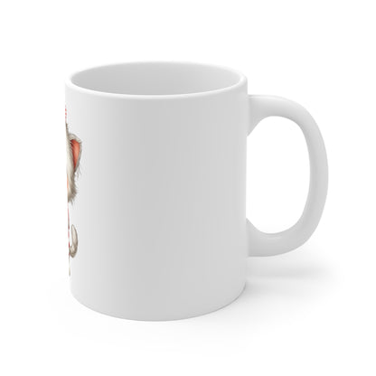 Patriotic Kitten Popsicle Coffee Mug – Cute 4th of July Cat Mug – Red White Blue Kawaii Animal Cup – Adorable Americana Gift Mug Cute Patriotic Kitten Mug – 11oz Red White & Blue Popsicle Cat Coffee...