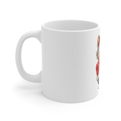 Patriotic Kitten Popsicle Coffee Mug – Cute 4th of July Cat Mug – Red White Blue Kawaii Animal Cup – Adorable Americana Gift Mug Cute Patriotic Kitten Mug – 11oz Red White & Blue Popsicle Cat Coffee...