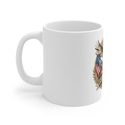 250th USA Commemorative Mug – United States of America 1776–2026 Eagle & Flags
