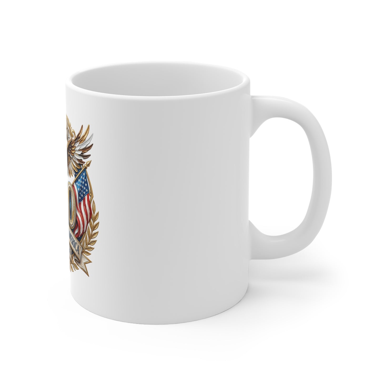 250th USA Commemorative Mug – United States of America 1776–2026 Eagle & Flags
