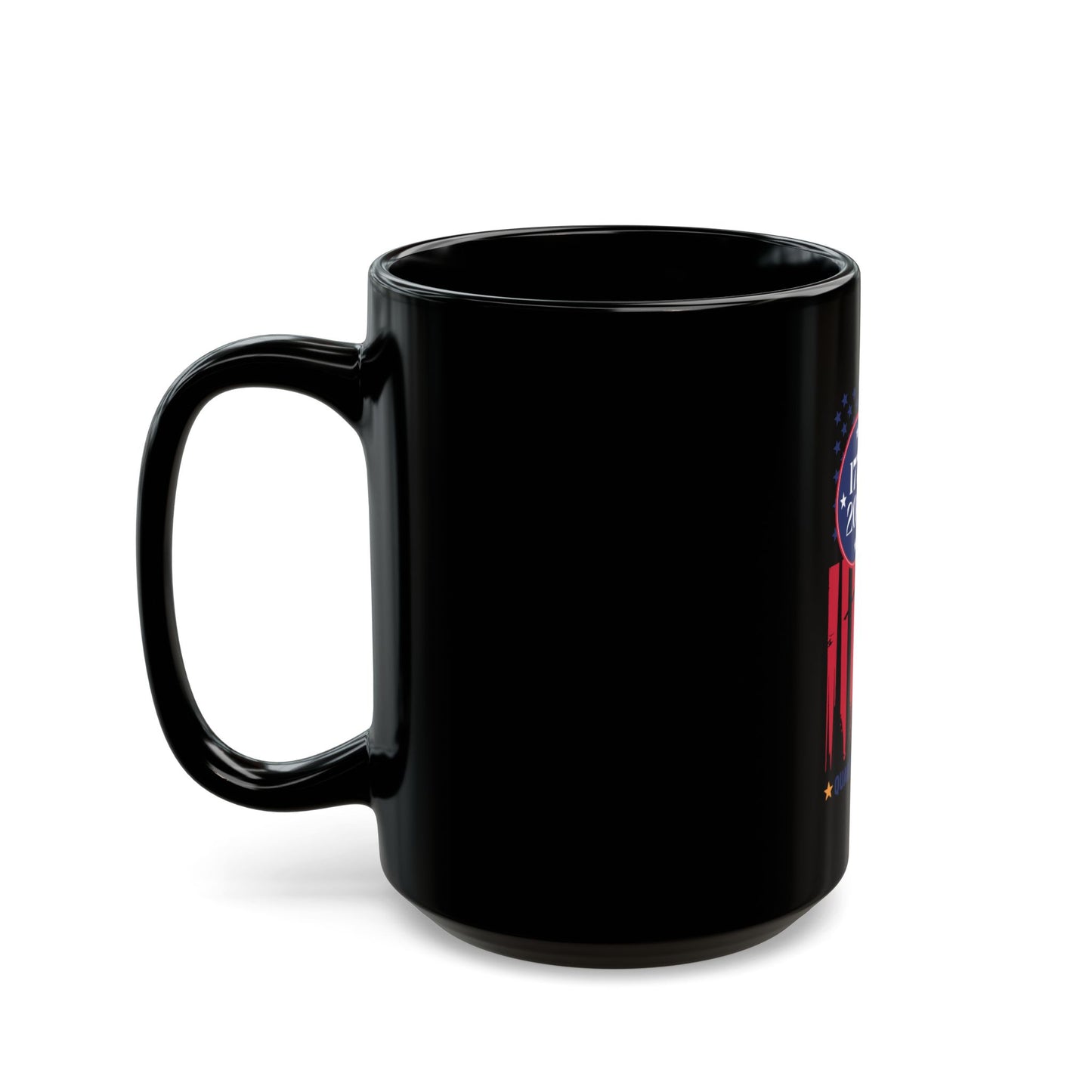 250 Years USA 1776-2026 Commemorative Mug (Black, 11oz/15oz)