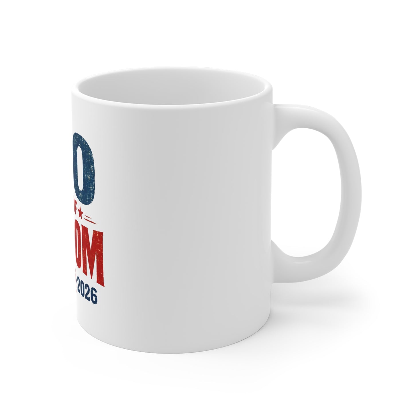 250 Years of Freedom Mug – Patriotic 1776–2026 Commemorative Coffee Cup