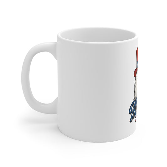 Patriotic Eagle 'Merica' Mug - 11oz Americana Coffee Cup