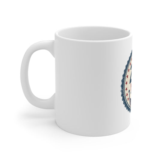 250 Years Semiquincentennial Coffee Mug — USA Flag Celebration