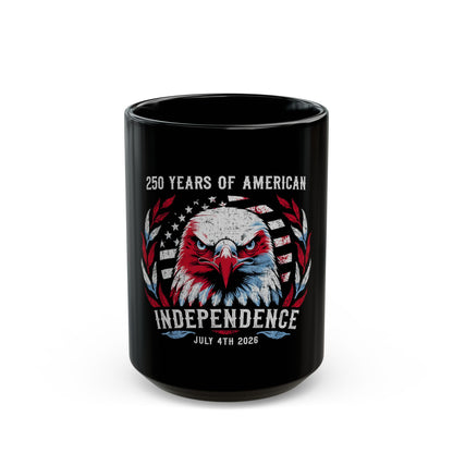 Independence Eagle Mug — "250 Years of American Independence" July 4th 2026