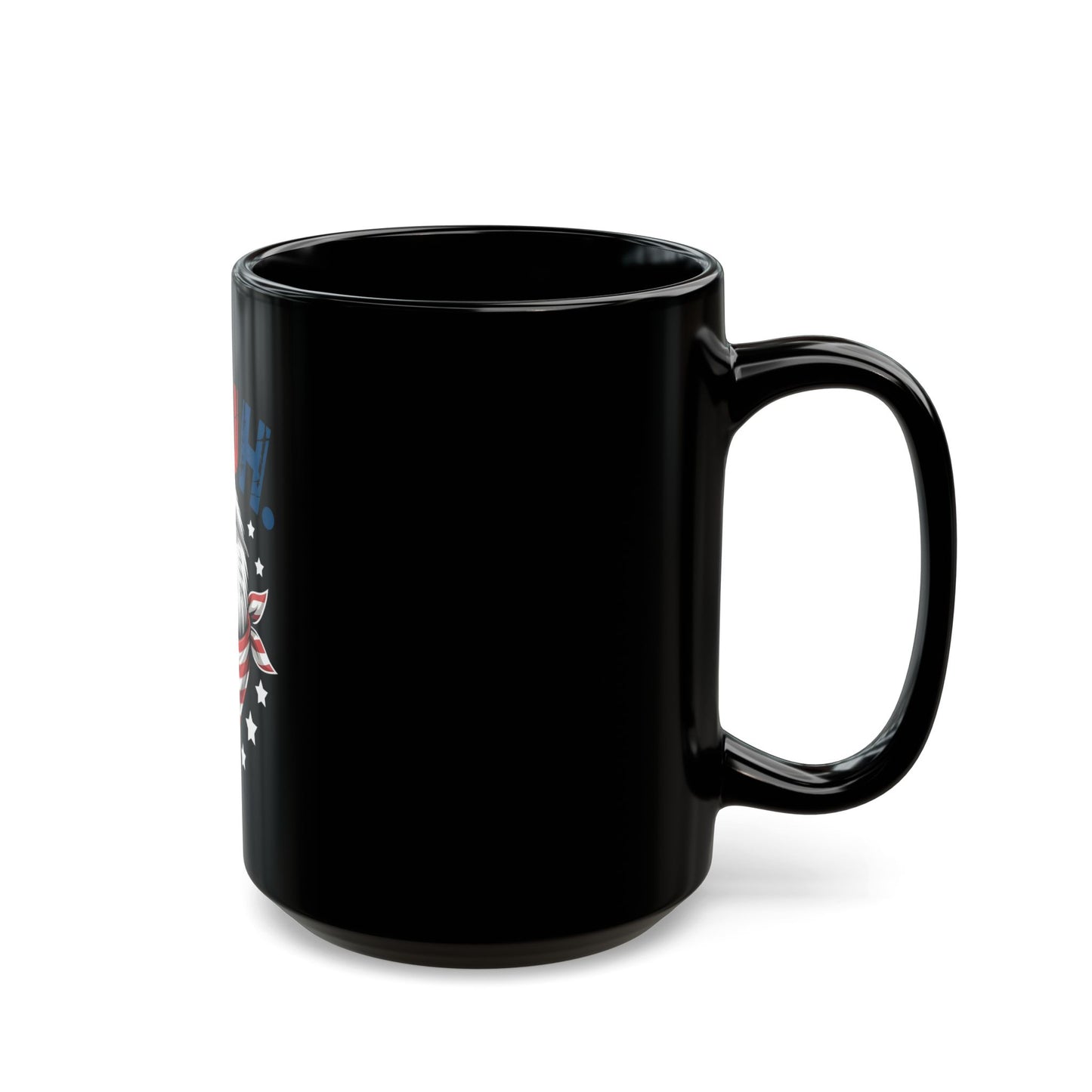 Bruh Eagle American Flag Mug — Patriotic Funny Coffee Cup (11oz/15oz)