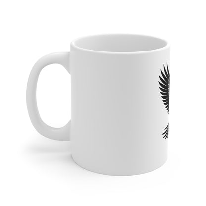 Patriotic American Eagle Coffee Mug — 11oz Ceramic