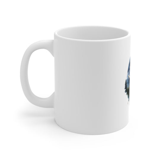 Patriotic Eagle Mountain Mug – Bald Eagle Nature Coffee Cup