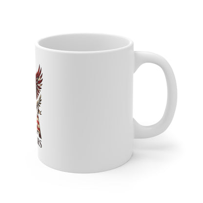 USA 250 Years Eagle Coffee Mug — Patriotic American Flag Drinkware