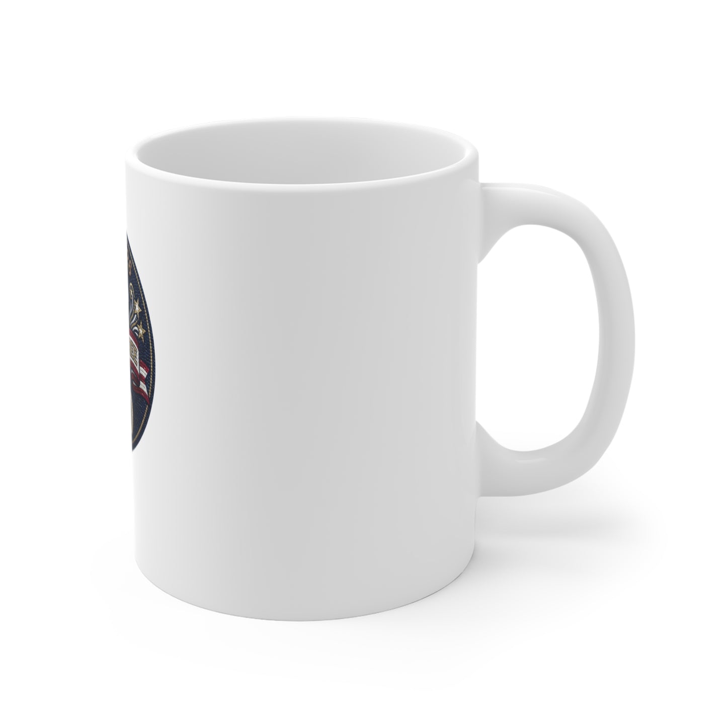1776–2026 Proud & Free 250 Mug — Patriotic Eagle Coffee Cup