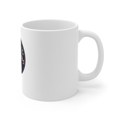 1776–2026 Proud & Free 250 Mug — Patriotic Eagle Coffee Cup