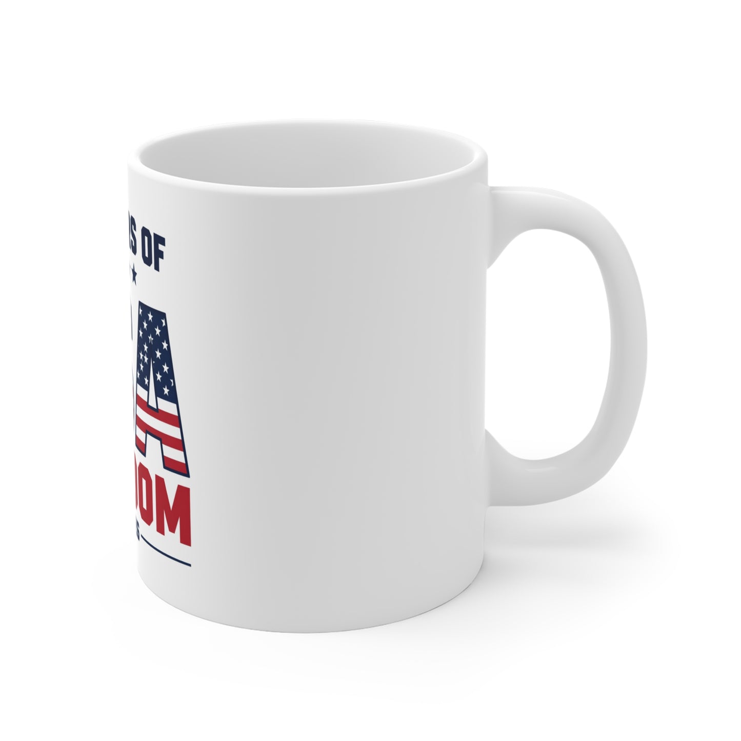250 Years of USA Freedom Mug – Patriotic 1776–2026 Coffee Cup – Bold American Anniversary Design Mug 11oz