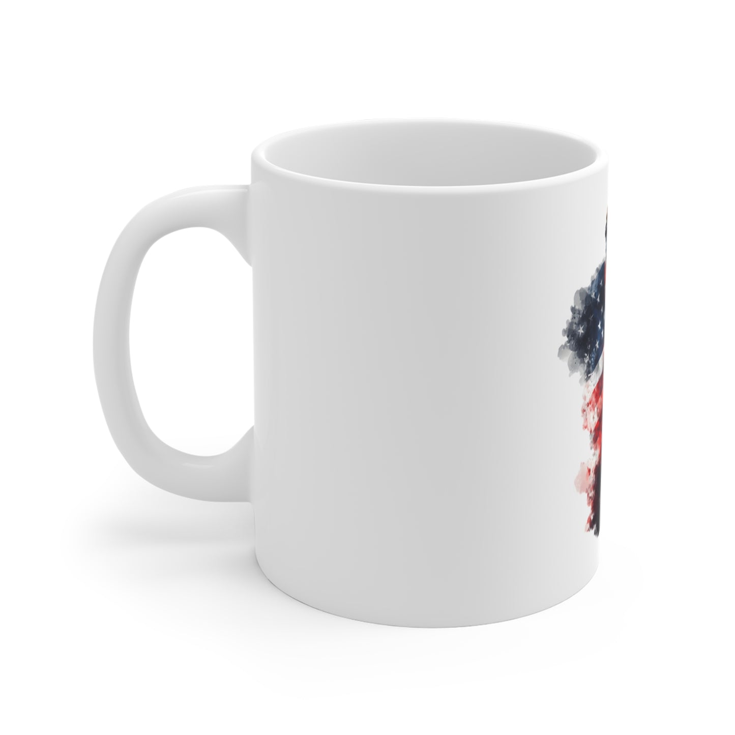 Statue of Liberty Mug – American Flag Patriotic 11oz Coffee Cup