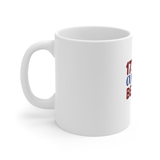 1776 and Beyond Mug — Patriotic 11oz Coffee Cup with Statue of Liberty & Flag