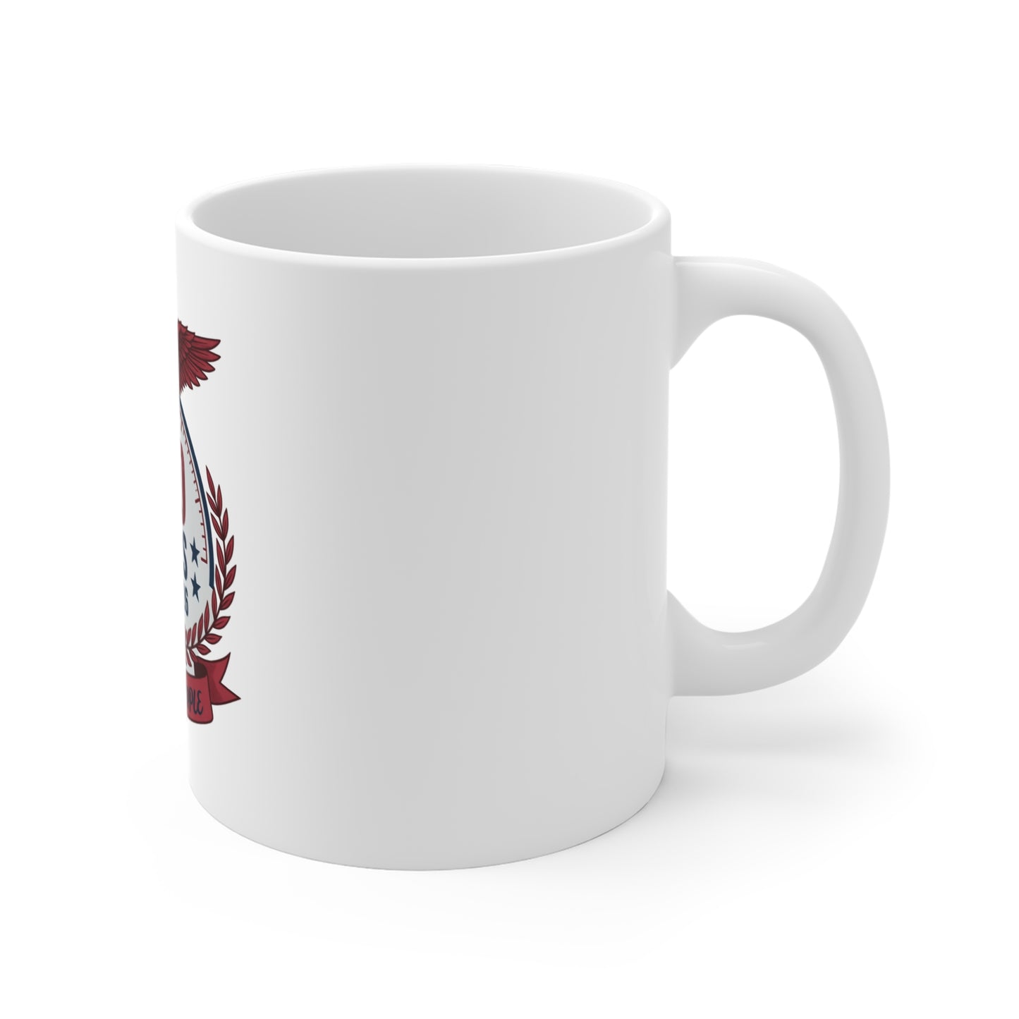 USA 250 Years Eagle Coffee Mug – 1776–2026 Patriotic Anniversary Mug – “We The People” American Heritage Cup – Vintage Americana Gift Mug 11oz