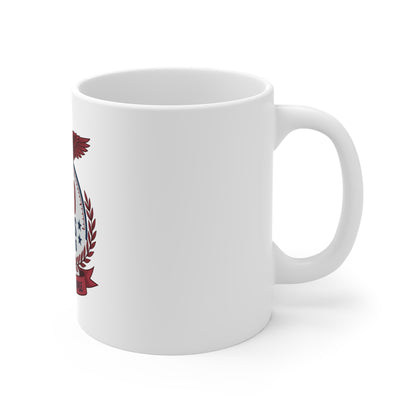 USA 250 Years Eagle Coffee Mug – 1776–2026 Patriotic Anniversary Mug – “We The People” American Heritage Cup – Vintage Americana Gift Mug 11oz