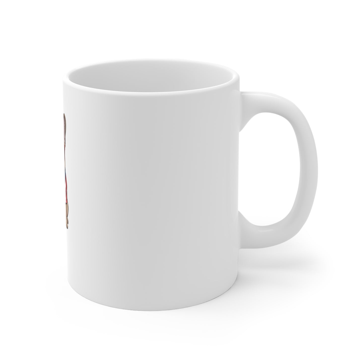 Patriotic French Bulldog Coffee Mug - 11oz USA Flag Sunglasses