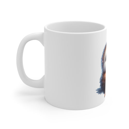 Cute Patriotic Chick Coffee Mug – Sparkler Animal Mug – Adorable Americana Mug – Kids & Giftable Cute Animal Cup 11oz