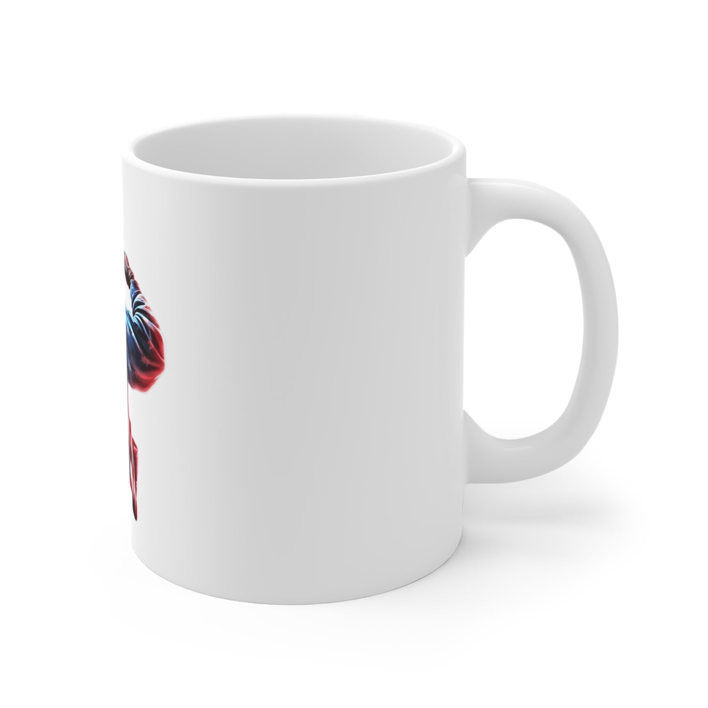 Patriotic Soldier Salute Coffee Mug – American Flag Military Tribute Mug – USA Veteran Honor Mug 11oz