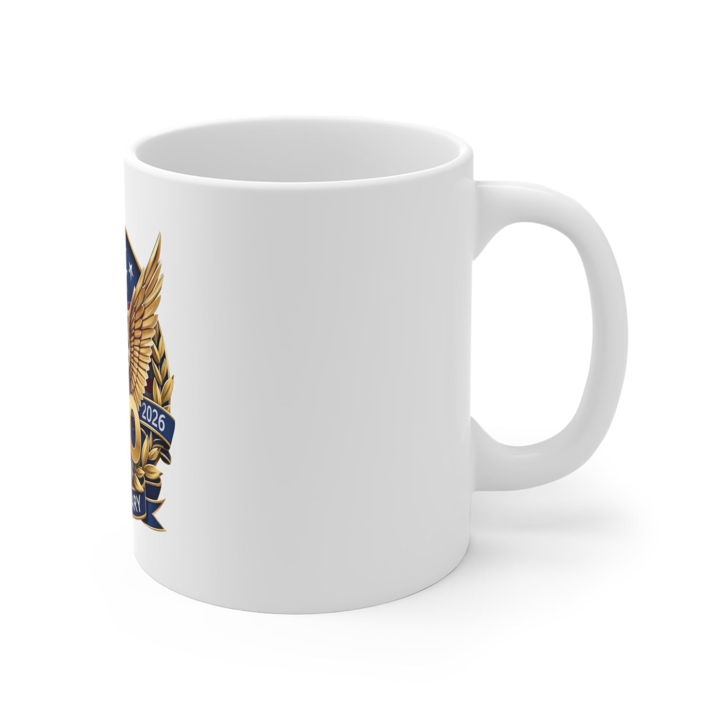 250th Anniversary Eagle Mug — 1776–2026 Patriotic Coffee Cup