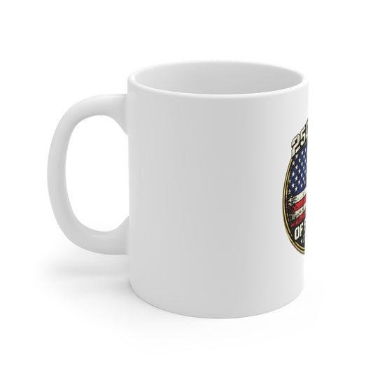 250 Years of Freedom 1776–2026 Mug — Patriotic American Flag Coffee Cup