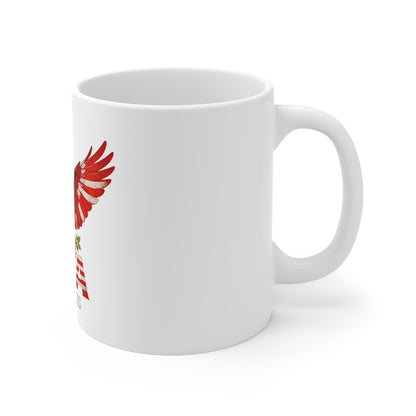 Patriotic Eagle USA 250 Years Mug