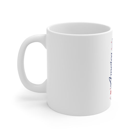 1776 America Coffee Mug – 250 Years of Freedom Patriotic 11oz Ceramic Mug