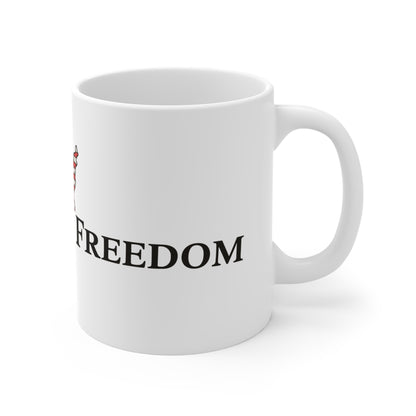 250 Years of Freedom Mug — American Flag USA Map 11oz