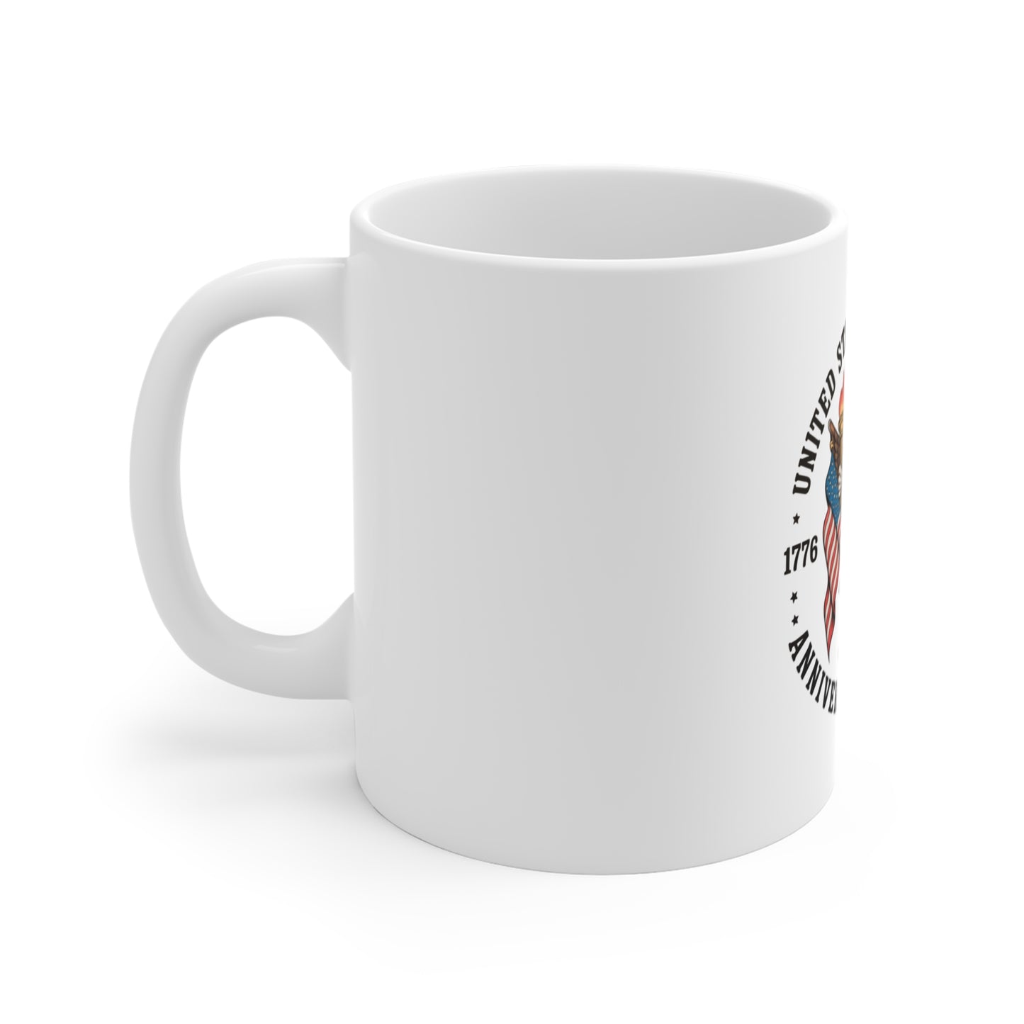250th Anniversary USA Eagle Flag Mug – United States 1776–2026 Commemorative Coffee Cup