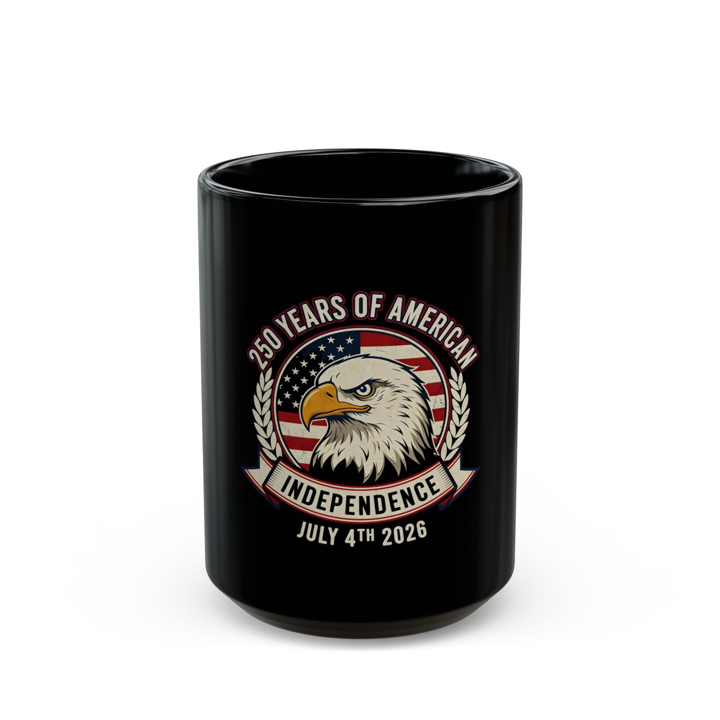Independence Eagle Mug — 250 Years of American Independence, July 4th 2026