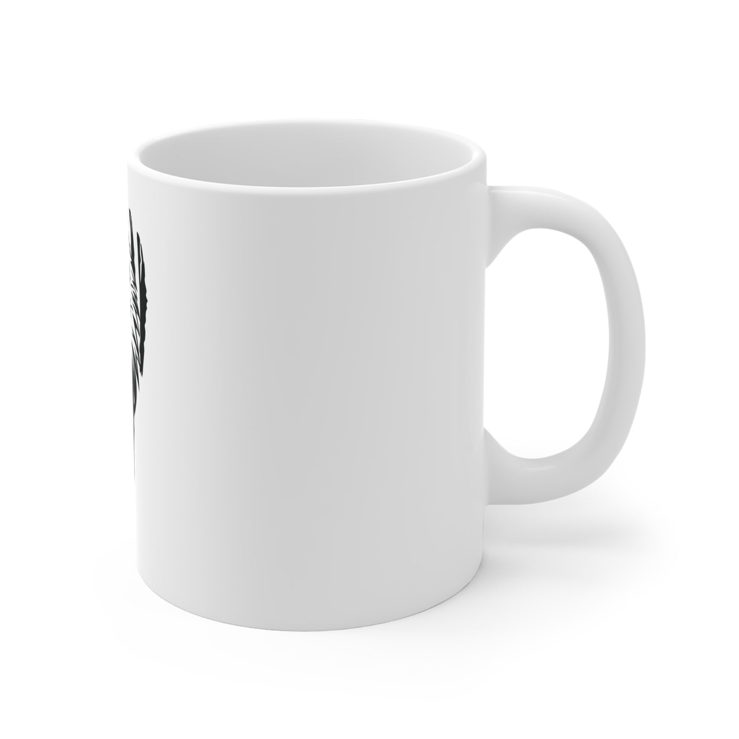 Distressed Patriotic Eagle Coffee Mug – Black & White American Flag Eagle Mug – Bold USA Freedom Cup – Rugged Americana Gift Mug Mug 11oz