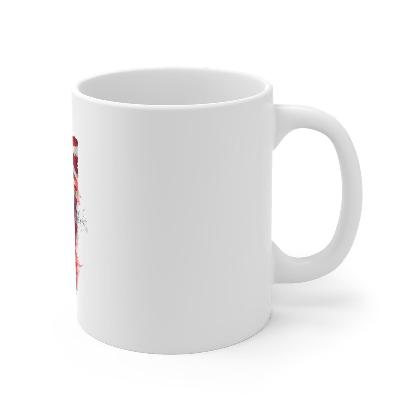 Statue of Liberty 11oz Coffee Mug – Patriotic American Flag Design