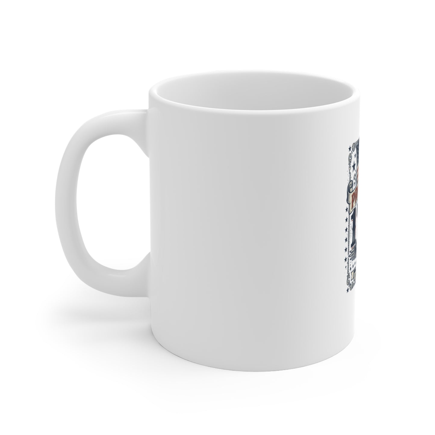 Proud Since 1776 Mug – Patriotic American Flag Coffee Cup