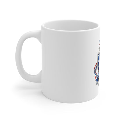 USA Liberty 250 Eagle Coffee Mug – 1776–2026 Patriotic Shield Mug – Glitter Style American Flag Eagle Cup – Premium Anniversary Gift 11oz