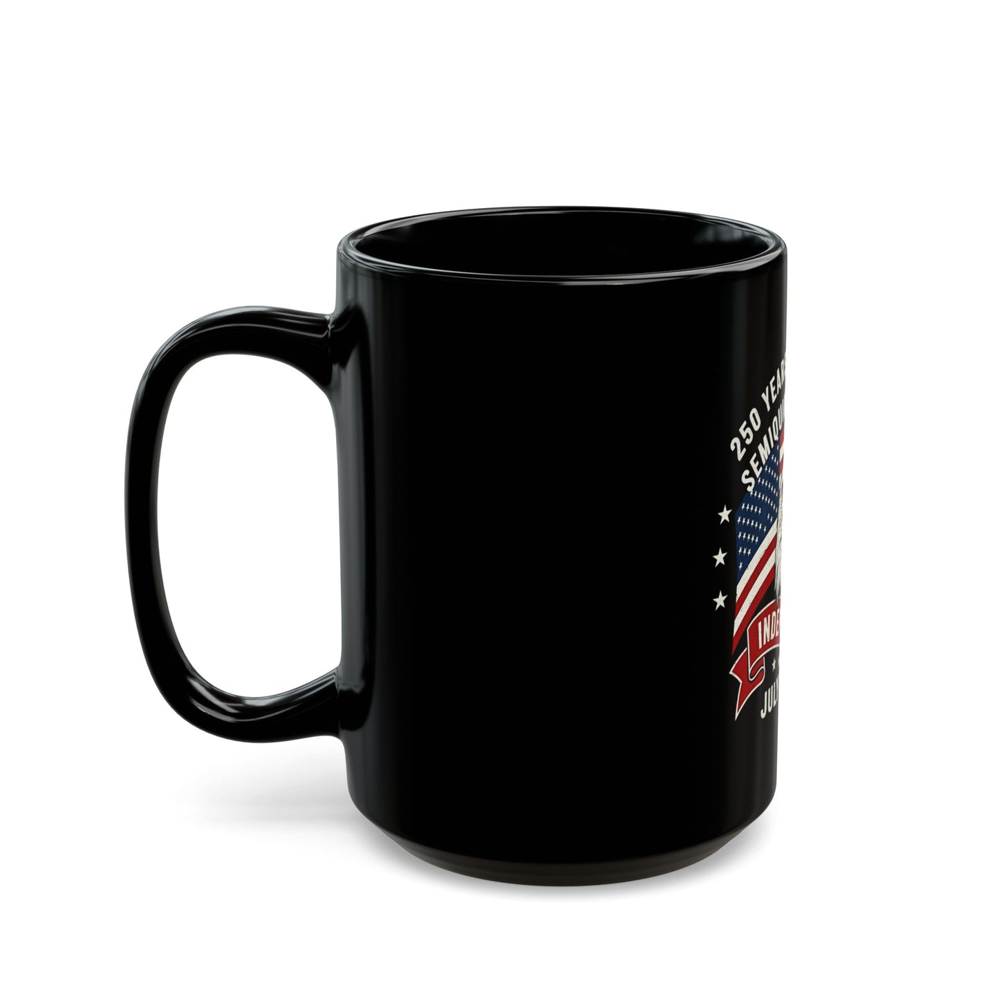 Independence 250th Commemorative Mug — July 4th 2026 American Flag & Eagle