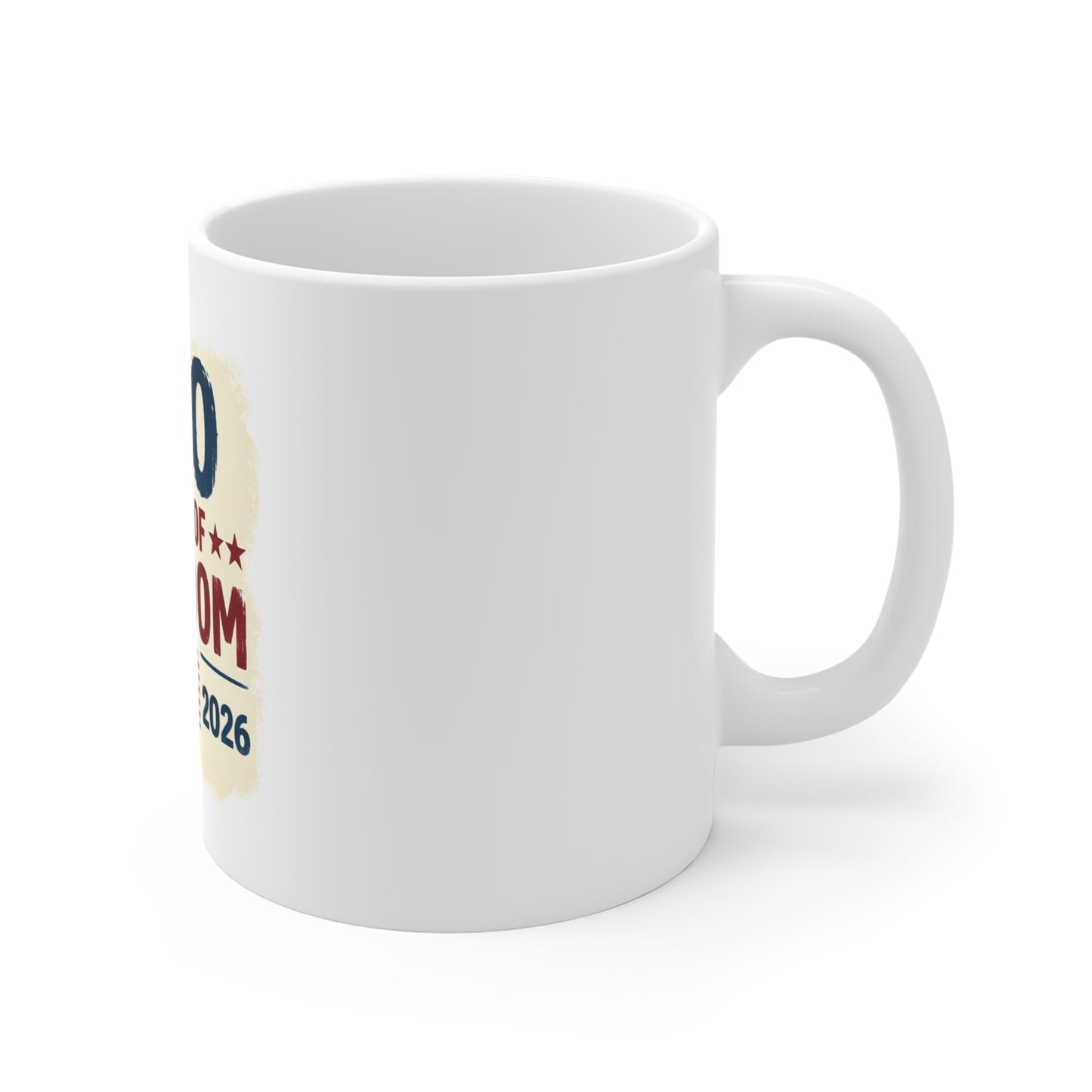 USA 250 Years of Freedom Coffee Mug – 1776–2026 Patriotic Mug – Vintage Americana Anniversary Design – American Pride Gift Mug 11oz