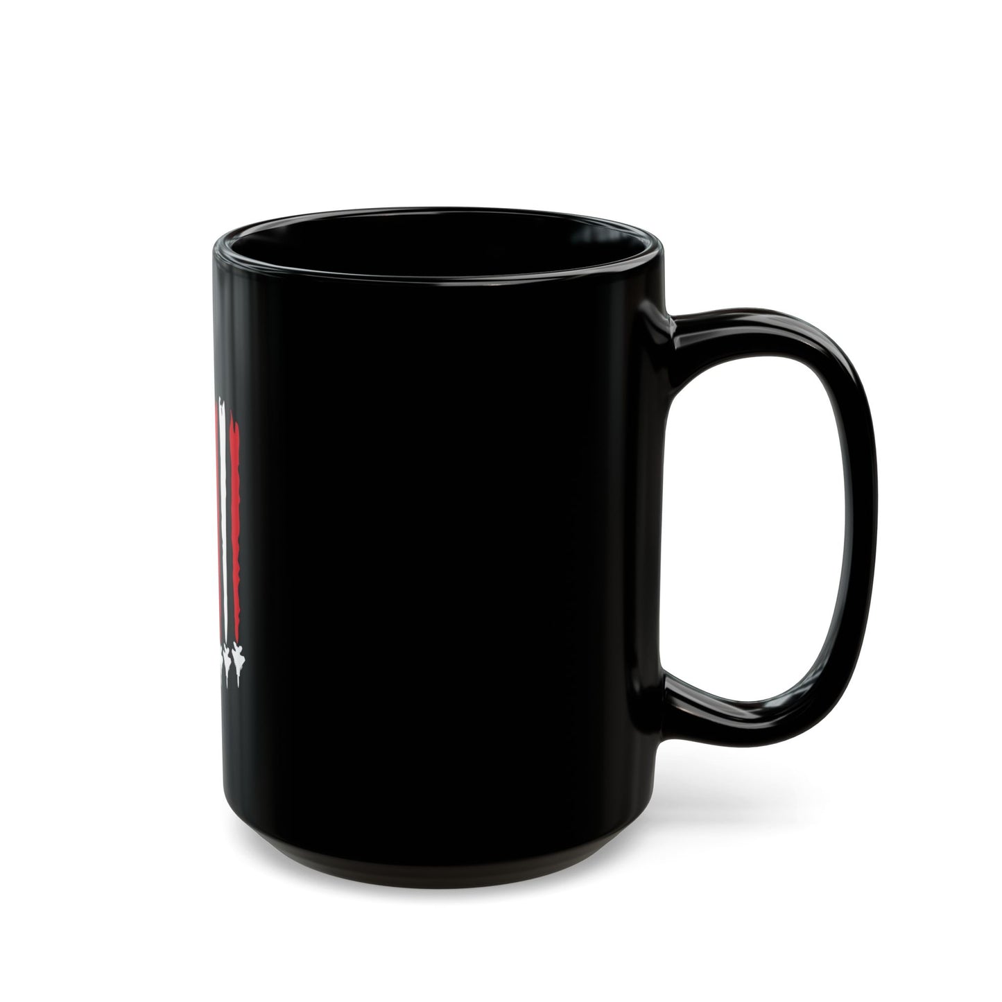 Patriotic Jet Stripe Mug – American Flag Fighter Jet Coffee Mug – USA Aviation Flag Cup – Red White Blue Military Mug (11oz, 15oz)