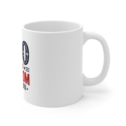 250 Years of Freedom Mug – 1776–2026 Patriotic Coffee Cup