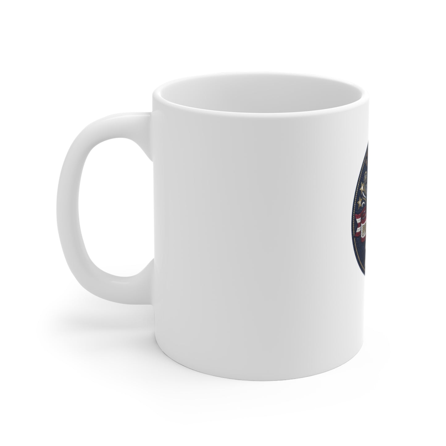 1776–2026 Proud & Free 250 Mug — Patriotic Eagle Coffee Cup
