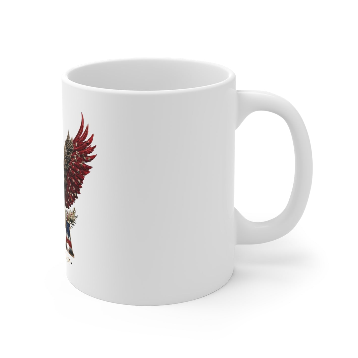 USA Eagle Mug — Patriotic 250 Years Coffee Cup