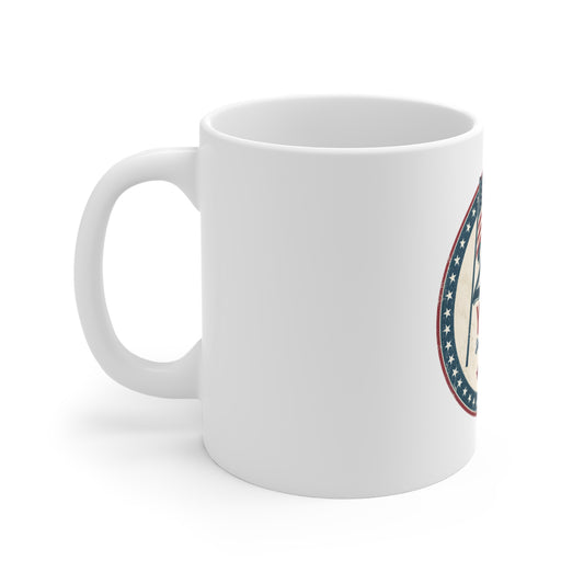 250 Years Semiquincentennial Mug – 1776 American Flag Coffee Cup
