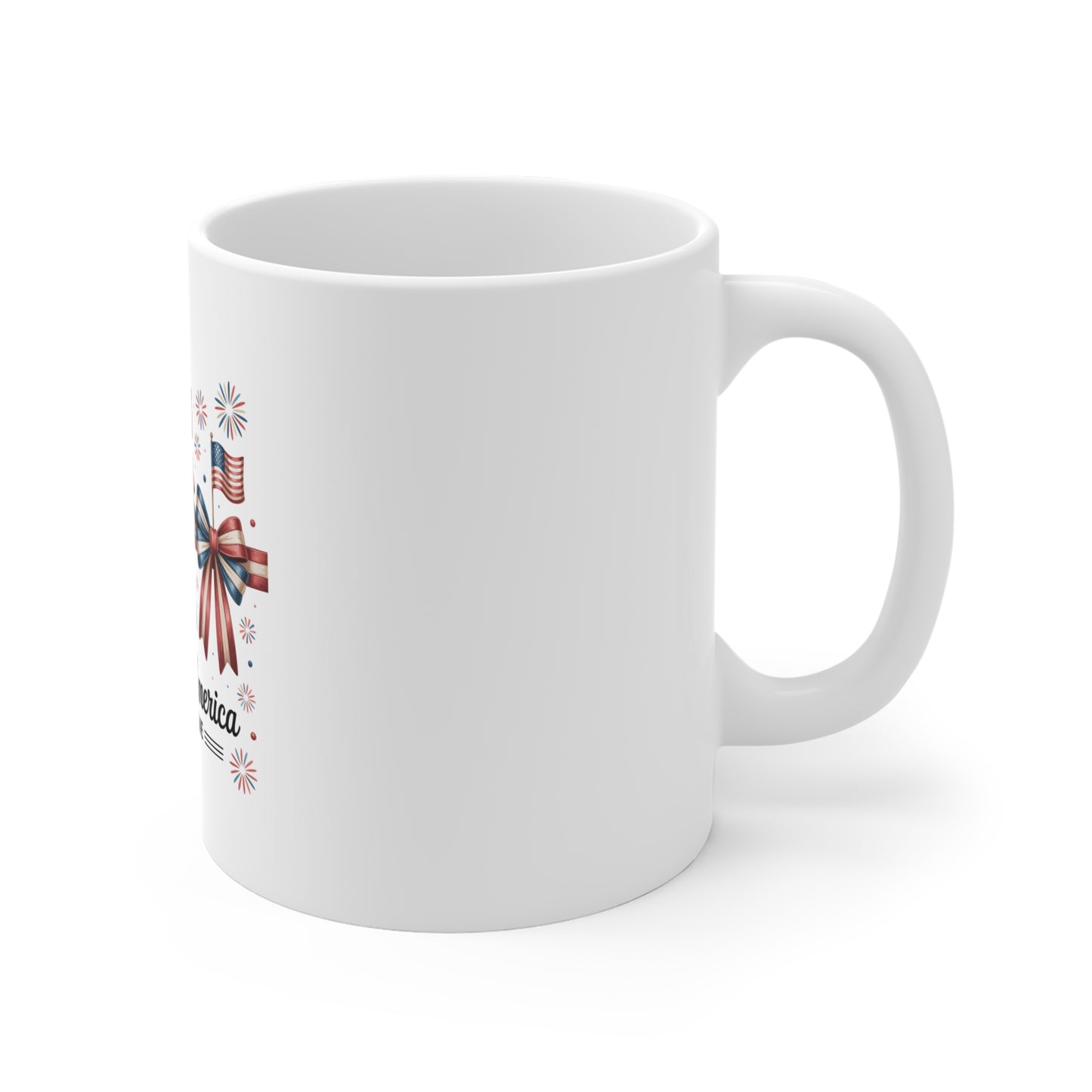 Patriotic Mug - "God Bless America: Land That I Love" 11oz