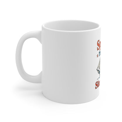 Spilling The Tea Since 1773 Mug — Revolutionary Boston Tea Party Ship Coffee Cup
