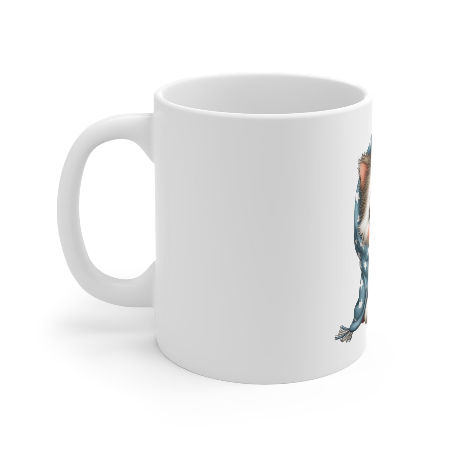 Patriotic Kitten Wrapped in American Flag Mug – Cute Americana Cat Mug – Red White Blue Cat Coffee Mug – 4th of July Cat Lover Gift Patriotic Kitten 11oz Mug — Cute Cat Wrapped in American Flag,...