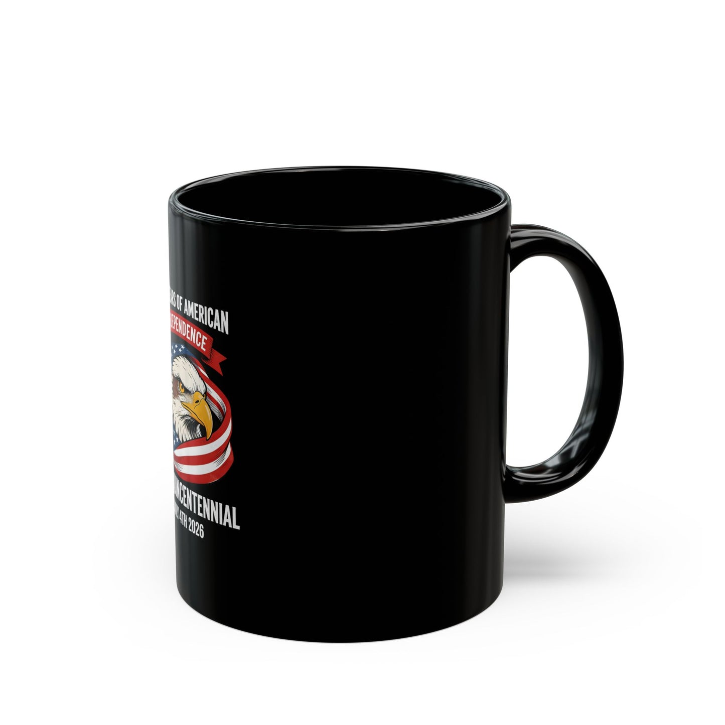 Semiquincentennial Eagle Mug - "250 Years of American Independence" July 4th 2026