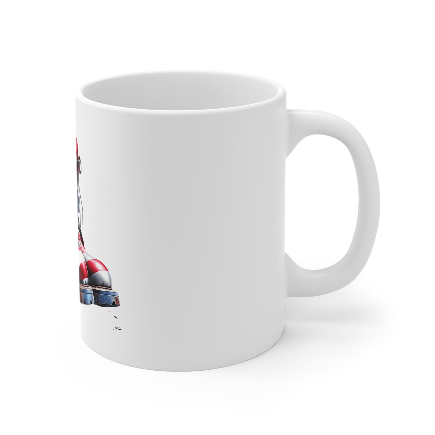 Patriotic Combat Boots Coffee Mug – American Flag Military Boots Mug – USA Veteran Tribute Cup – Bold Freedom Gift Mug 11oz