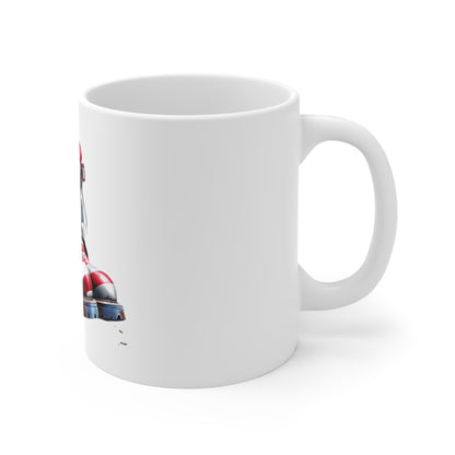 Patriotic Combat Boots Coffee Mug – American Flag Military Boots Mug – USA Veteran Tribute Cup – Bold Freedom Gift Mug 11oz